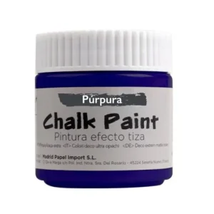 Pintura Efecto Tiza 100ml Purpura