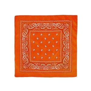 Pañuelo Paisley Naranja