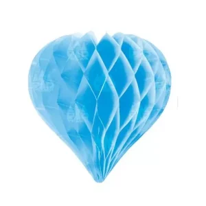 Panal Papel Corazón Azul/Rosa