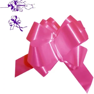 Lazo Automático Cinta Fucsia 50MM