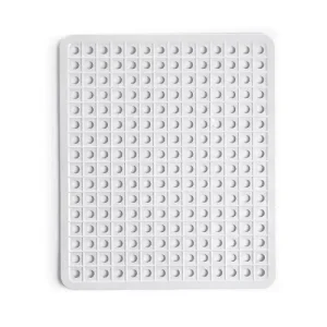 Salvaplatos Antideslizante Rectangular Blanco