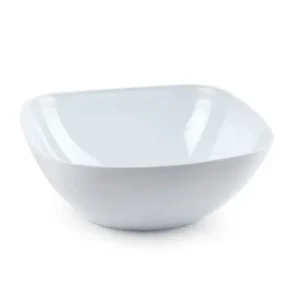 Bol Cuadrado Opal 1800ml Blanco