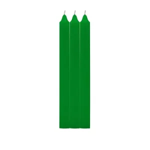 Pack 3 Velas Cirio Verde