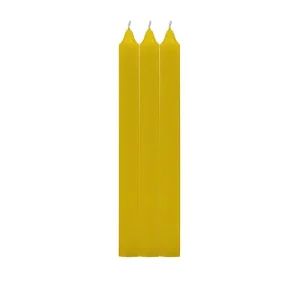 Pack 3 Velas Cirio Amarillo