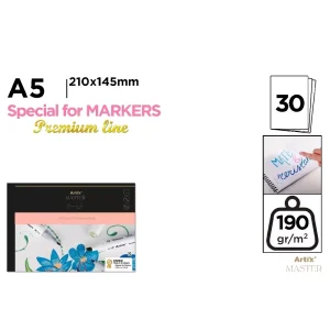 Block de Marker Paper A5 30H 190G