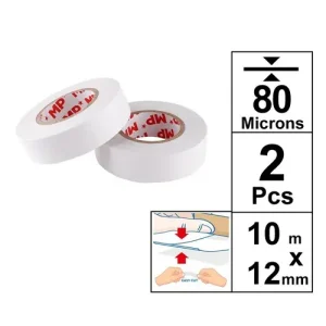 Cinta Adhesiva Doble Cara 80 Micras