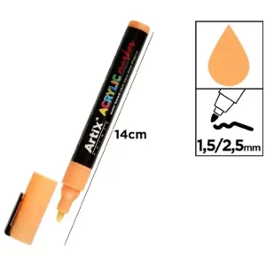 Rotulador Acrílico Ocre