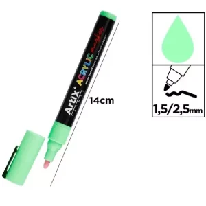 Rotulador Acrílico Verde Manzana