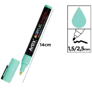 Rotulador Acrílico Verde Menta
