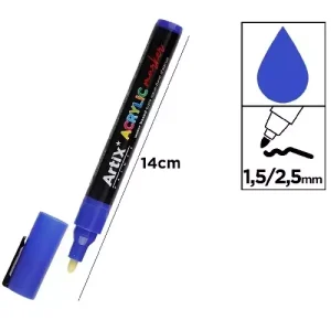 Rotulador Acrílico Cobalto