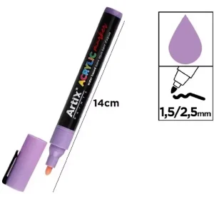 Rotulador Acrílico Lavanda
