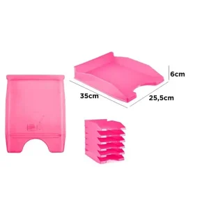 Bandeja Oficina Rosa