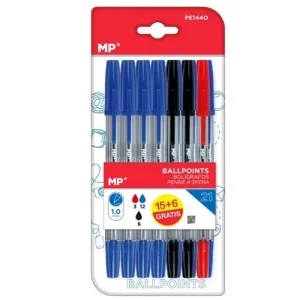 Bolígrafo Punta 1.0mm 21pcs