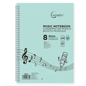 Cuaderno de Música A4