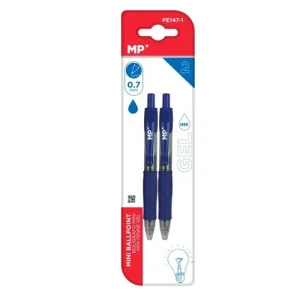 Bolígrafo Gel Mini Punta 0.7mm 2pcs