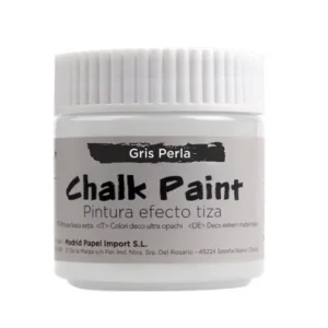 Pintura Efecto Tiza 100ml Gris Perla