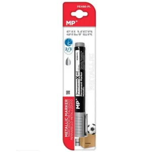 Marcador Permanente Plata