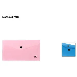 Carpeta Sobre C/Botón Rosa