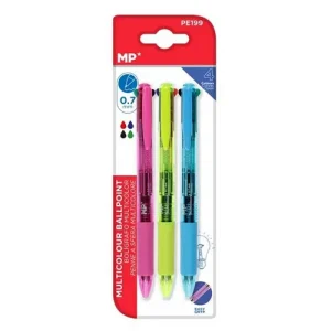 Bolígrafo 4 Colores 3pcs