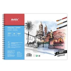 Block de Dibujo Tempera A4+ 10Hojas