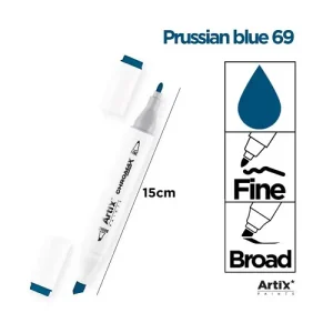 Rotulador Doble Punta Bocetos 69 Prussian Blue