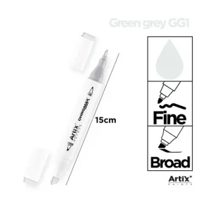 Rotulador Doble Punta Bocetos GG1 Green Grey