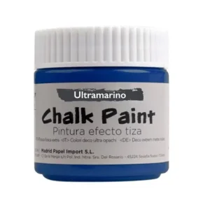 Pintura Efecto Tiza 100ml Ultramarino