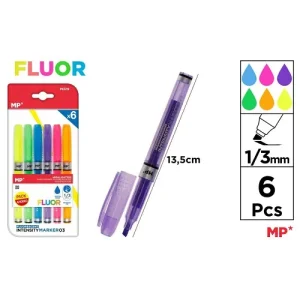 Marcador Fluorescente 6u