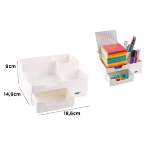 Organizador de Escritorio Blanco