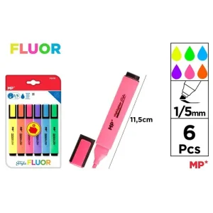 Marcador Fluor 6u