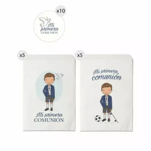 Juego 10 Sobres Regalo 13X16 Comunión Niño