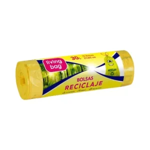 Bolsas de Basura Reciclaje Envases 30L Amarillo