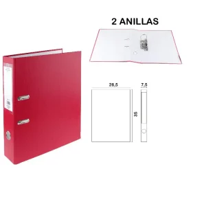 Archivador AZ Granate