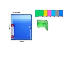 Carpeta Fuelle A4 C/Goma