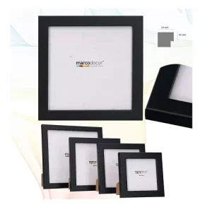 Portafoto Cuadrado DM Negro 20×20