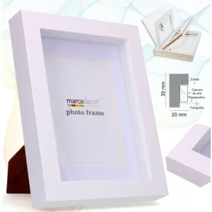 Portafoto DM Blanco 20×30