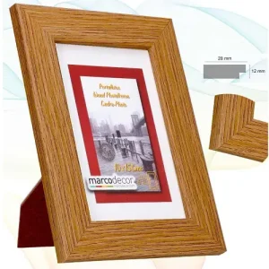 Portafoto Madera Tierra 18×24